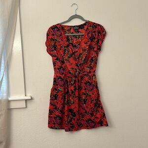 Angie Floral Mini Dress Size S